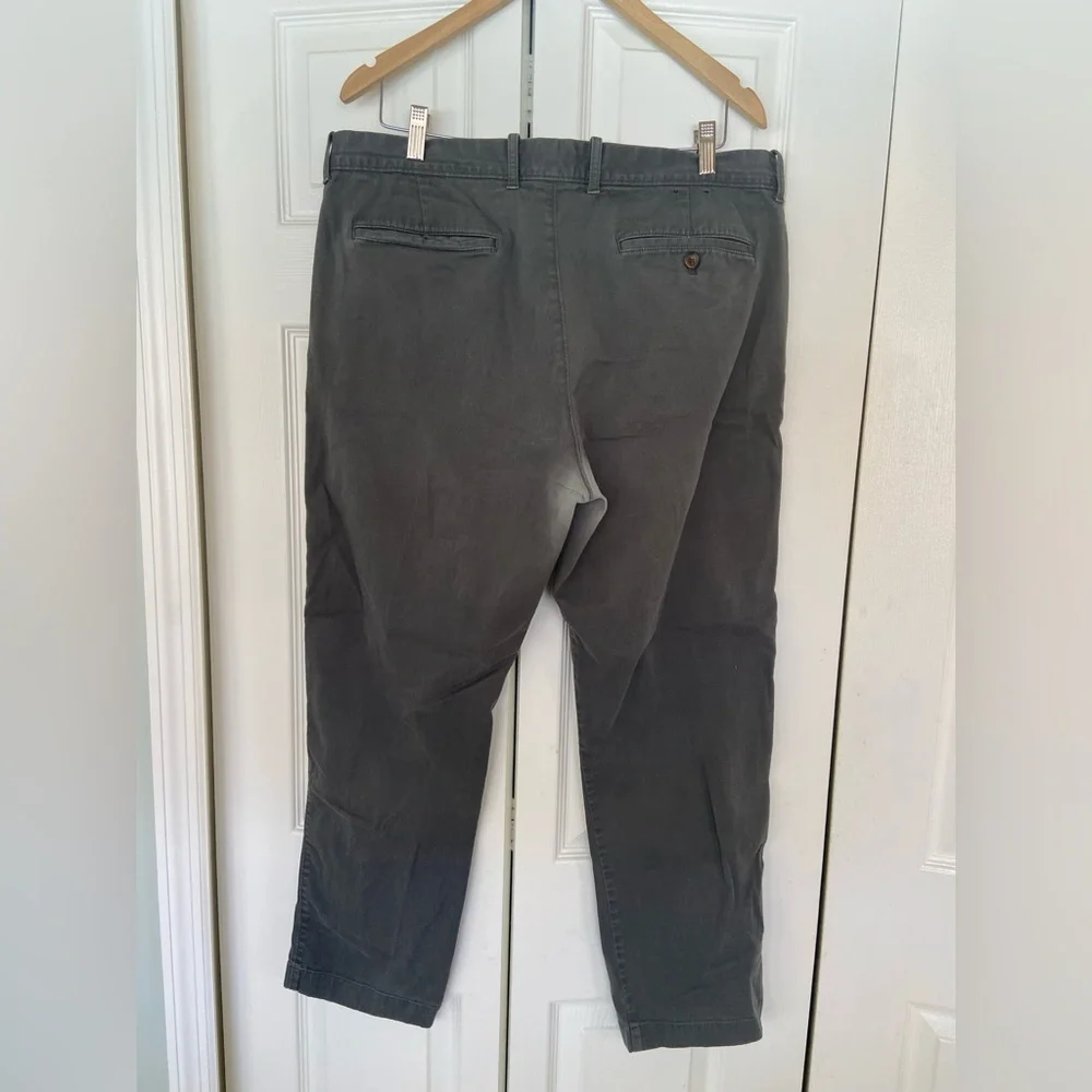 J. Crew Men's Straight Chinos - Charcoal
